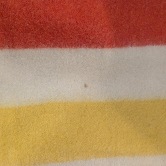 Vintage Golden Dawn 100% Wool Blanket - Picture 2 of 3